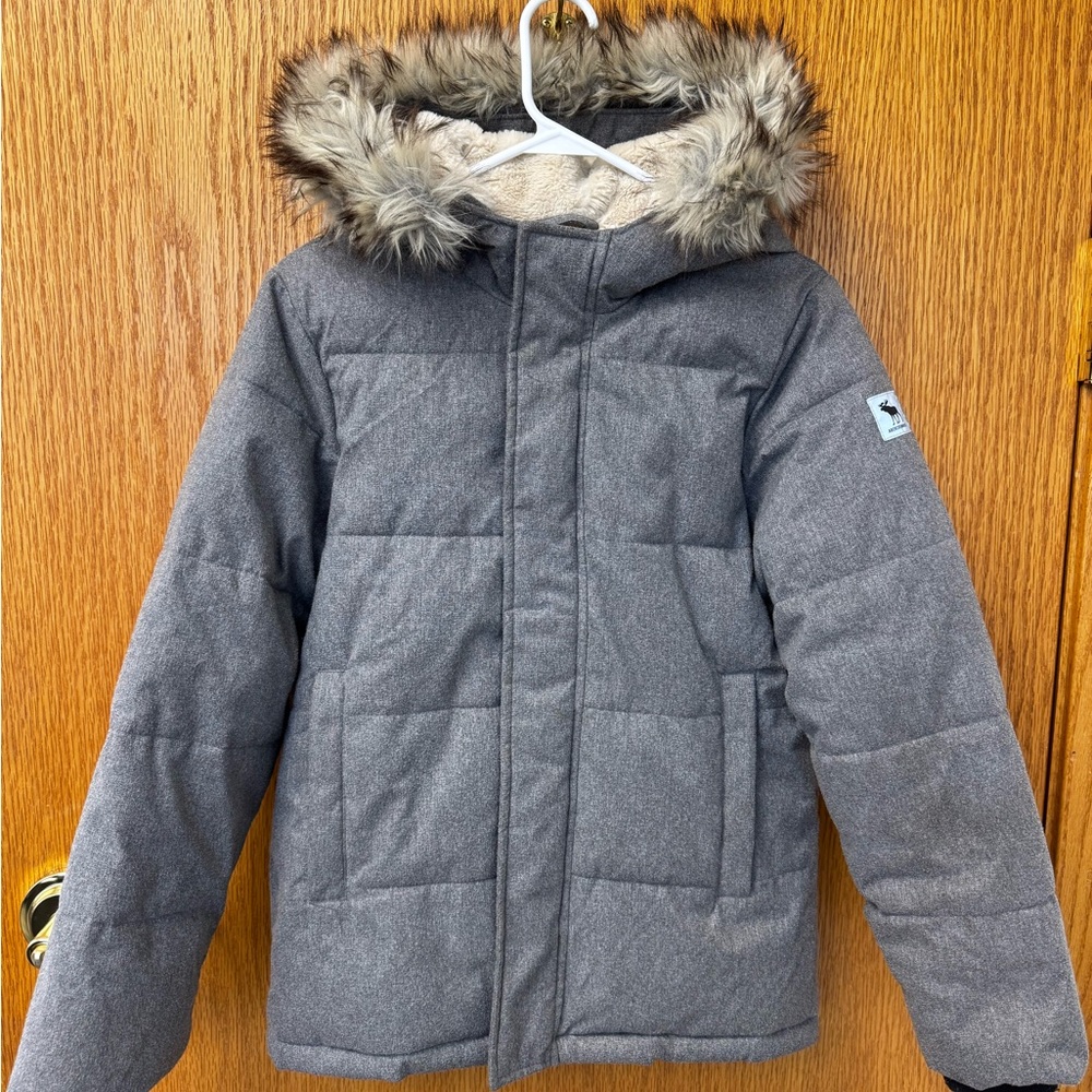 Abercrombie & Fitch Gray Jacket